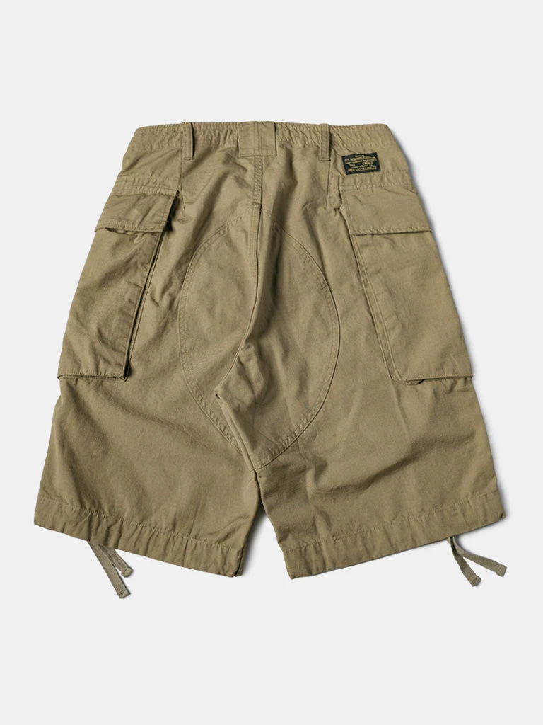 Non Stock MFG. CO. 8.5 Oz Cotton Ripstop Cargo Shorts - Khaki May 2022 2 Non Stock MFG. CO. 8.5 Oz Cotton Ripstop Cargo Shorts - Khaki May 2022