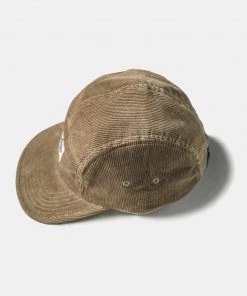 Non Stock MFG. CO. May 2022 12.5 Oz Corduroy 5 Panel Cap - Khaki