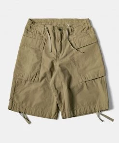 Non Stock MFG. CO. 8.5 Oz Cotton Ripstop Cargo Shorts - Khaki May 2022