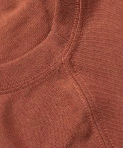 Non Stock MFG. CO. 9 Oz Cotton Tubular T-Shirt - Orange Red 21 Non Stock MFG. CO. 9 Oz Cotton Tubular T-Shirt - Orange Red