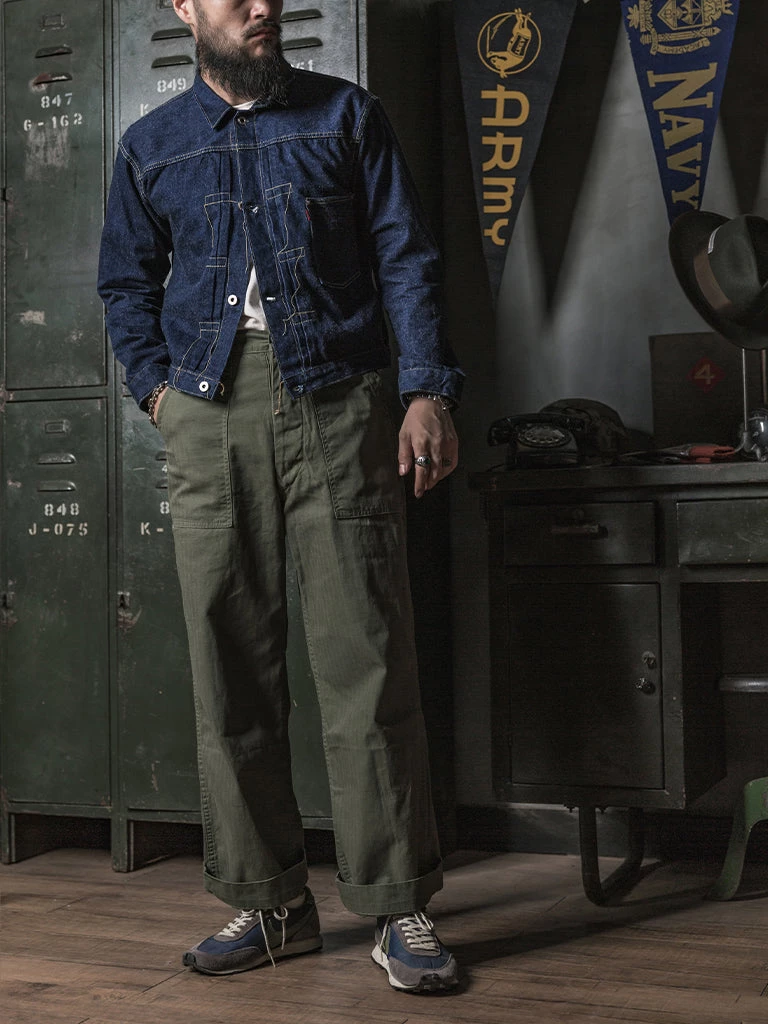 Bronson MFG. CO. 1947 1st 838A OD7 Fatigue Utility Pants Back In Stock 6 Bronson MFG. CO. 1947 1st 838A OD7 Fatigue Utility Pants Back In Stock