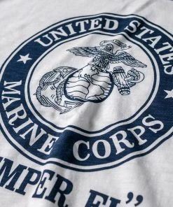 Bronson MFG. CO. 1970s USMC Semper Fi Print Athletic T-Shirt