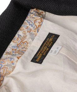 Remains Clothing Wool-Twill Tweed Coat