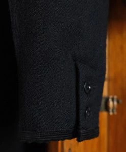 Remains Clothing Wool-Twill Tweed Coat