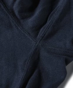 Non Stock MFG. CO. June 2022 Vintage Elmwood Elementary Print Raglan Sleeve T-Shirt - Navy