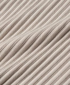 Bronson MFG. CO. 11 Oz Retro Ribbed Cotton Henley T-Shirt - Apricot