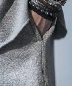 Non Stock MFG. CO. 15 Oz French Terry Sweat Shorts - Gray