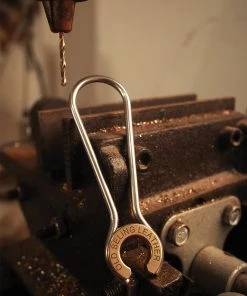 Old Selling Leather Vintage Style Brass Horseshoe Key Chain