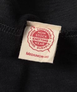 Non Stock MFG. CO. May 2022 Heavyweight US Cotton Gusset Tubular T-Shirt - Black