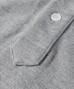 Non Stock MFG. CO. TOPS 9.8 Oz Cotton Pique Baseball T-Shirt - Gray