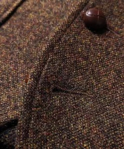Annual Ring TOPS Brown Tweed Hunting Vest