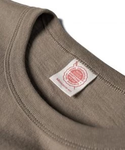 Non Stock MFG. CO. 9.8 Oz Cotton Classic Pocket T-Shirt - Khaki TOPS 20 Non Stock MFG. CO. 9.8 Oz Cotton Classic Pocket T-Shirt - Khaki TOPS