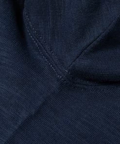 Non Stock MFG. CO. Heavyweight US Cotton Gusset Tubular T-Shirt - Indigo