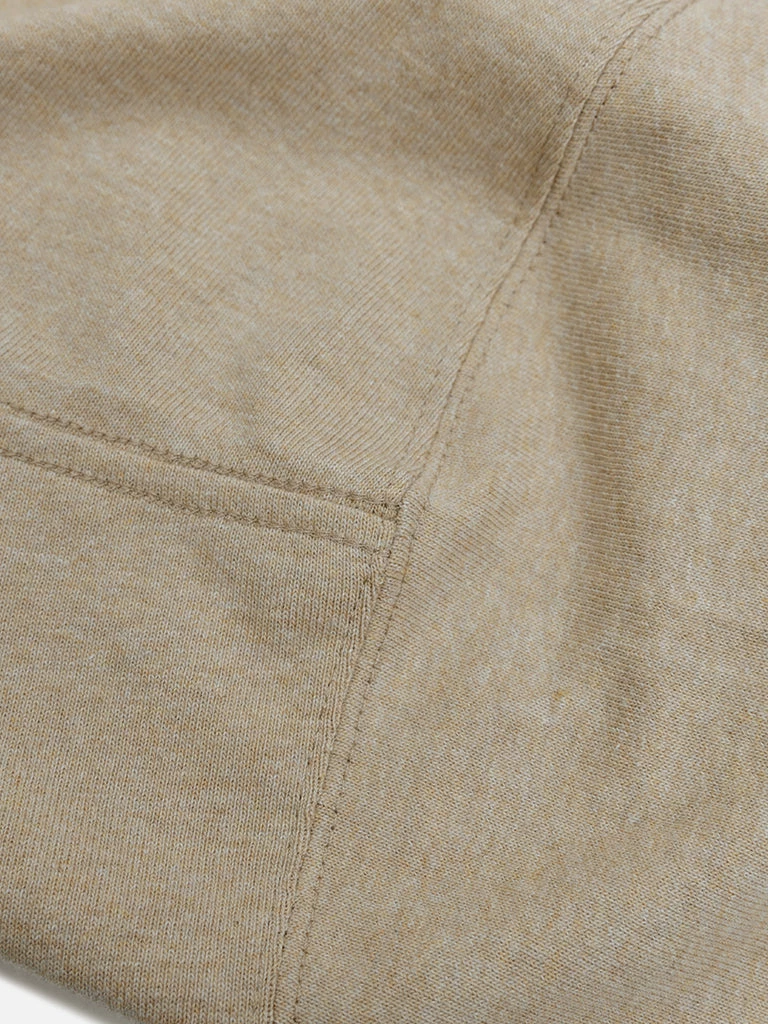 Non Stock MFG. CO. 9 Oz Cotton Tubular T-Shirt - Khaki 8 Non Stock MFG. CO. 9 Oz Cotton Tubular T-Shirt - Khaki