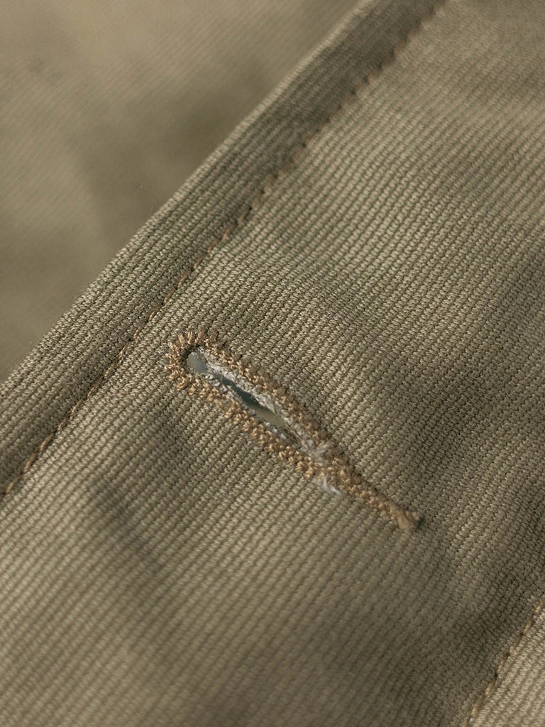 Bronson MFG. CO. TOPS 1940s USN Type N-1 Deck Jacket - Khaki Stencil 14 Bronson MFG. CO. TOPS 1940s USN Type N-1 Deck Jacket - Khaki Stencil