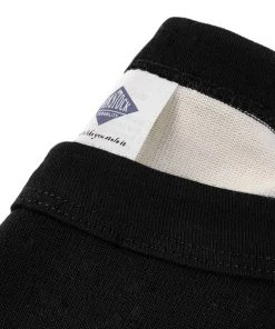 Non Stock MFG. CO. Heavyweight Cotton Wide Striped T-Shirt - Black 22 Non Stock MFG. CO. Heavyweight Cotton Wide Striped T-Shirt - Black