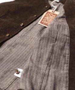 Bronson MFG. CO. 1910s Retro Corduroy Vest