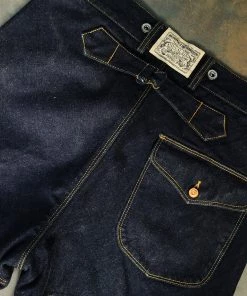Annual Ring 1879 Model Charles A. Jones Denim Railroad Work Trousers BOTTOMS