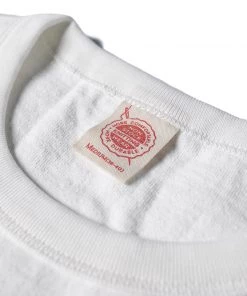 Non Stock MFG. CO. 9.8 Oz Cotton Classic Pocket T-Shirt - White TOPS 19 Non Stock MFG. CO. 9.8 Oz Cotton Classic Pocket T-Shirt - White TOPS