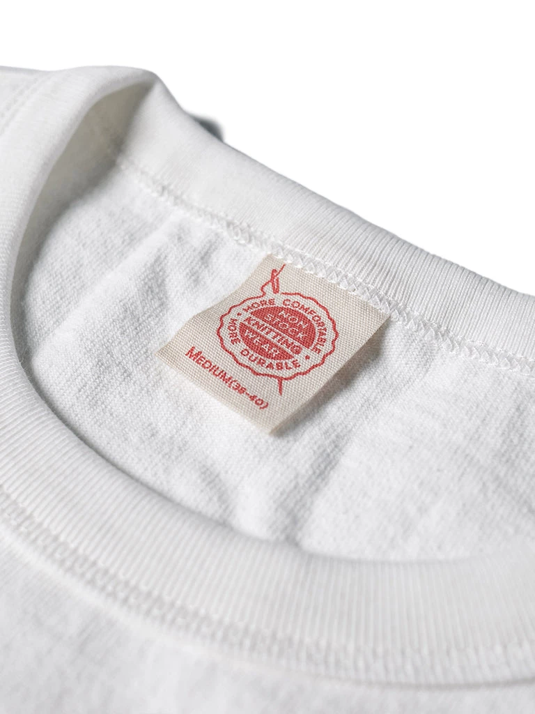 Non Stock MFG. CO. 9.8 Oz Cotton Classic Pocket T-Shirt - White TOPS 8 Non Stock MFG. CO. 9.8 Oz Cotton Classic Pocket T-Shirt - White TOPS