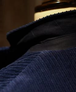 Annual Ring BEST SELLERS 1920s French Indigo Corduroy Suit Jacket