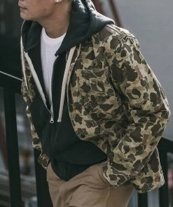 Bronson MFG. CO. TOPS WWII USMC Type P-42 Duck Hunter Camo Jacket