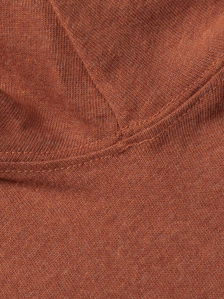 Non Stock MFG. CO. 9 Oz Cotton Tubular T-Shirt - Orange Red 8 Non Stock MFG. CO. 9 Oz Cotton Tubular T-Shirt - Orange Red