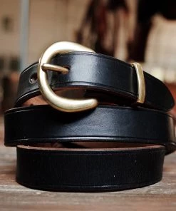 Old Selling Leather Vintage Style Brass Horseshoe Buckle Leather Belt ACCESSORIES 28 Old Selling Leather Vintage Style Brass Horseshoe Buckle Leather Belt ACCESSORIES