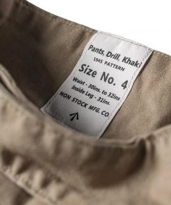 Non Stock MFG. CO. British Army Gurkha Bermuda Shorts - Khaki Back In Stock