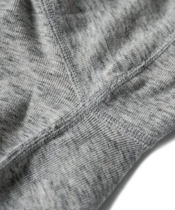 Bronson MFG. CO. 14 Oz Side Closing Henley T-Shirt - Gray