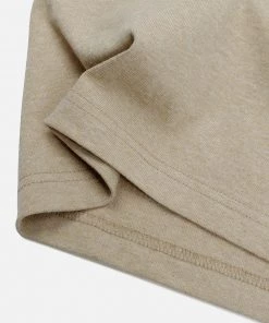 Non Stock MFG. CO. 9 Oz Cotton Tubular T-Shirt - Khaki 22 Non Stock MFG. CO. 9 Oz Cotton Tubular T-Shirt - Khaki