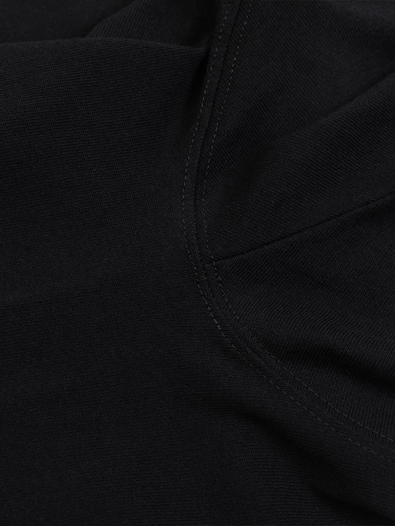 Non Stock MFG. CO. TOPS 9 Oz Cotton Tubular T-Shirt - Black 12 Non Stock MFG. CO. TOPS 9 Oz Cotton Tubular T-Shirt - Black