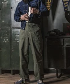 Bronson MFG. CO. 1947 1st 838A OD7 Fatigue Utility Pants Back In Stock 24 Bronson MFG. CO. 1947 1st 838A OD7 Fatigue Utility Pants Back In Stock