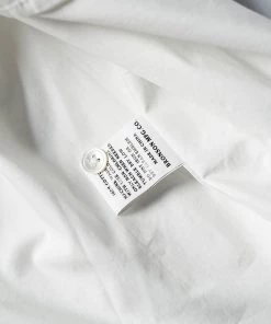 Bronson MFG. CO. Classic Panama Open Collar Shirt - Ivory White