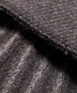 Annual Ring Black & White Striped Tweed Vest TOPS