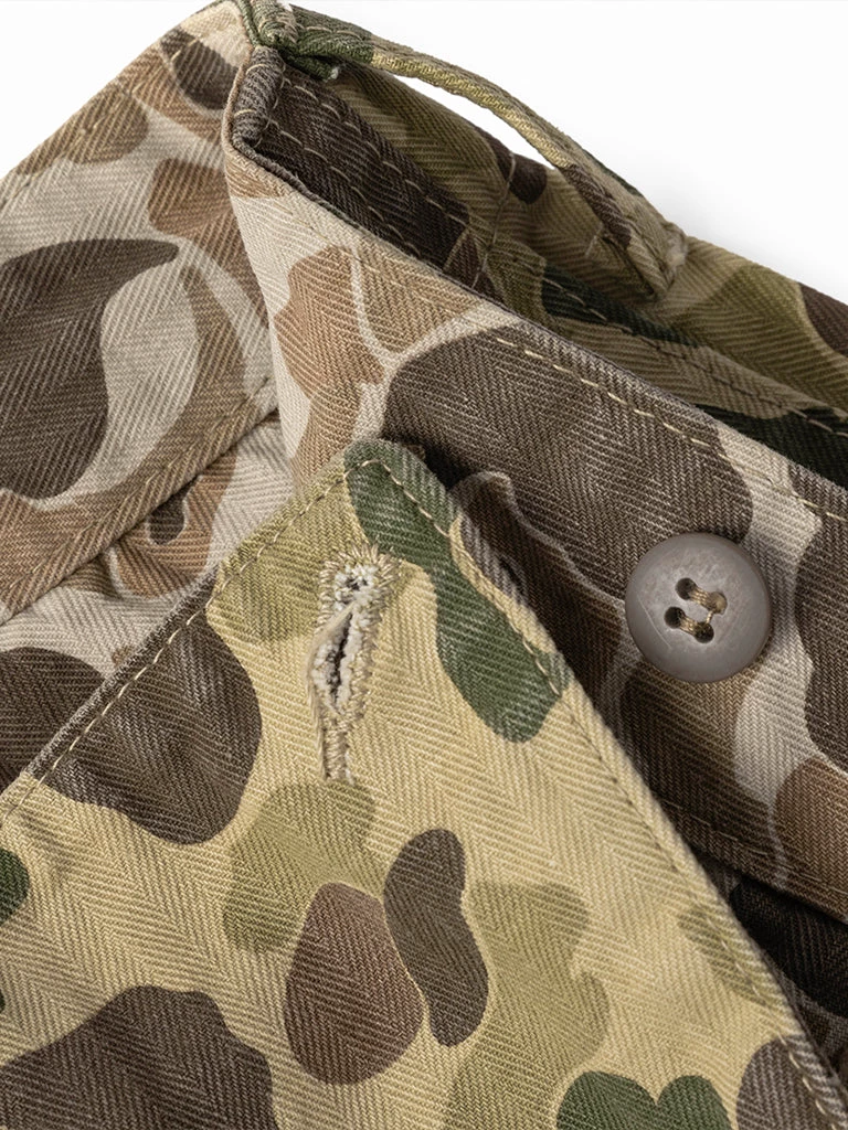 Bronson MFG. CO. BOTTOMS 1943 US Army Duck Hunter Camo Pants 12 Bronson MFG. CO. BOTTOMS 1943 US Army Duck Hunter Camo Pants