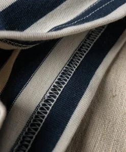 Bronson MFG. CO. French Sailor Boat Neck Breton Stripe T-Shirt - Navy/White BEST SELLERS 21 Bronson MFG. CO. French Sailor Boat Neck Breton Stripe T-Shirt - Navy/White BEST SELLERS