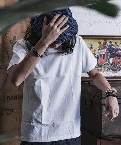 Non Stock MFG. CO. 9 Oz Cotton Tubular T-Shirt - White TOPS