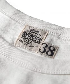 Bronson MFG. CO. Heavy Duty Boxer Physical Training T-Shirt - White Back In Stock