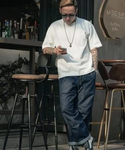 Non Stock MFG. CO. May 2022 Loose Climbers' Pants - Denim Blue