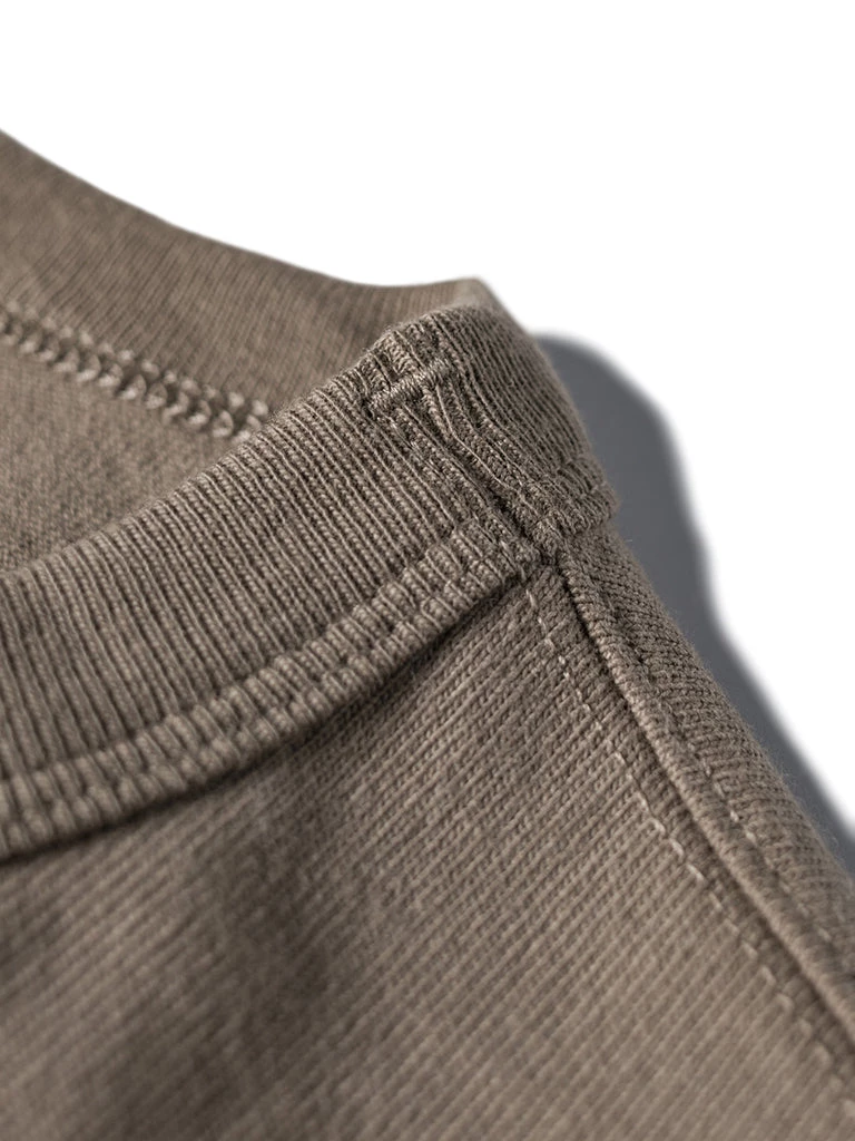 Non Stock MFG. CO. 9.8 Oz Cotton Classic Pocket T-Shirt - Khaki TOPS 9 Non Stock MFG. CO. 9.8 Oz Cotton Classic Pocket T-Shirt - Khaki TOPS