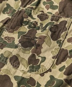 Bronson MFG. CO. TOPS WWII USMC Type P-42 Duck Hunter Camo Jacket