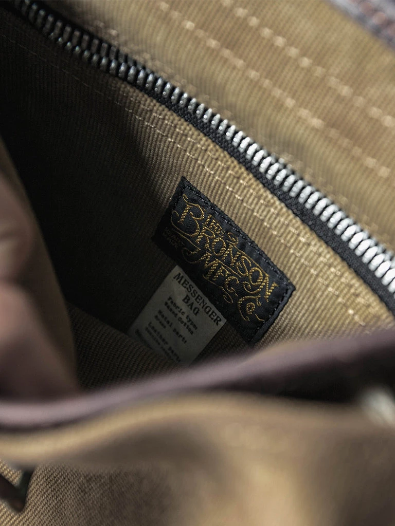 Bronson MFG. CO. ACCESSORIES WWI US Army Messenger Bag - Khaki 11 Bronson MFG. CO. ACCESSORIES WWI US Army Messenger Bag - Khaki