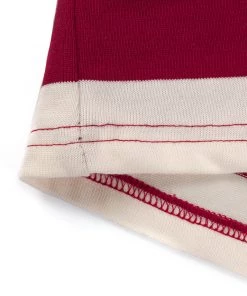 Non Stock MFG. CO. Heavyweight Cotton Wide Striped T-Shirt - Red NEW ARRIVALS 23 Non Stock MFG. CO. Heavyweight Cotton Wide Striped T-Shirt - Red NEW ARRIVALS