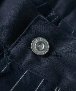 Bronson MFG. CO. Lot 952 HBT Striped Mechanic Pants - Navy BOTTOMS