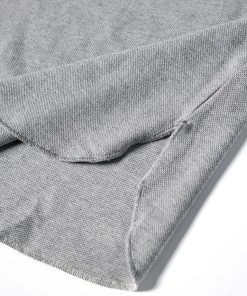 Non Stock MFG. CO. TOPS 9.8 Oz Cotton Pique Baseball T-Shirt - Gray