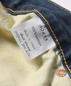 Bob Dong Lot N0863 Vintage Style 14 Oz Straight Fit Selvedge Denim Jeans 25 Bob Dong Lot N0863 Vintage Style 14 Oz Straight Fit Selvedge Denim Jeans