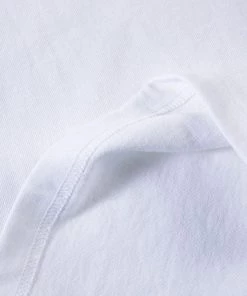 Non Stock MFG. CO. 9 Oz Cotton Tubular T-Shirt - White TOPS