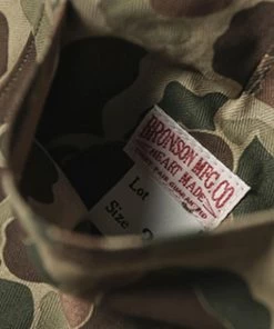 Bronson MFG. CO. BOTTOMS USMC P-42 HBT Reversible Duck Hunter Camouflage Pants