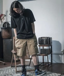 Non Stock MFG. CO. 8.5 Oz Cotton Ripstop Cargo Shorts - Khaki May 2022 16 Non Stock MFG. CO. 8.5 Oz Cotton Ripstop Cargo Shorts - Khaki May 2022